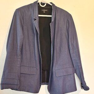 Lane Bryant Denim Blazer 22W